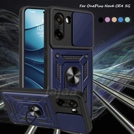 Armor Kickstand Case For OnePlus Nord CE4 5G CE5 CE 5 Nord 5 4 CE4 Lite 5G Cover Lens Protection Wit