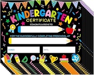 35 Pcs Kindergarten Diploma Kindergarten Certificates for Kids 8.5'' x 11'' Graduation Certificate o