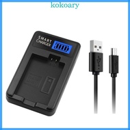 KOK LP-E5 Rapid LCD  Charger for  Rebel XS Rebel T1i Rebel XSi