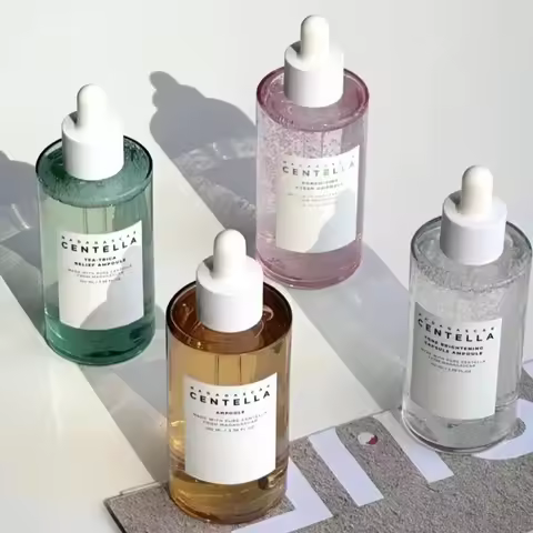 SKIN1004 Madagascar Centella Ampoule 55ml and Centella Ampoule Foam 125ml Concentrated Serum Rich Fo