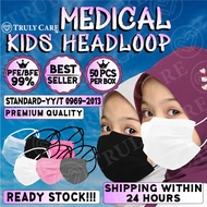 MASK BUDAK 50 PCS HEADLOOP MASK KIDS FACE MASK KIDS HEADLOOP MASK HEADLOOP KIDS MASK HEADLOOP MASK K