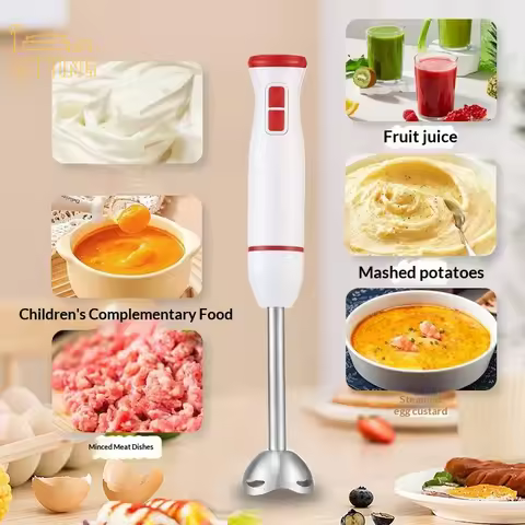 Immersion Hand Stick Blender Electric Food Stick Mixer For Meat Smoothies Sauces For Smoothies Sauce