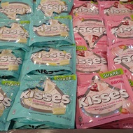 Coklat Kisses Strawberry Kisses Milk Chocolate Hersheys Kisses Birthday Cake Share Pack