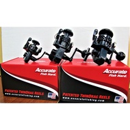 Accurate Spinning Reel TwinSpin Limited Color - Black+ FREE GIFT