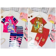 SHORT SLEEVES PYJAMAS COTTON *BOY & GIRL