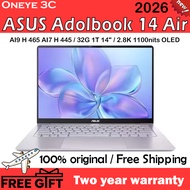 2026 ASUS Adolbook14 Air 20 AMD /AI9 H 465 AI7 H 445/ AI Processor 2.8K High-Bright OLED  Laptop