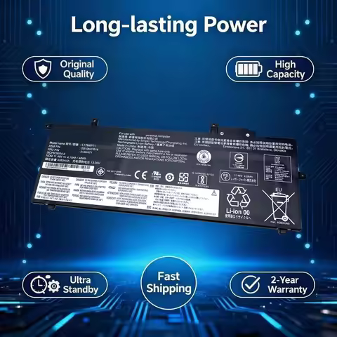 Original L17C6P71 Laptop Battery For Lenovo ThinkPad X280 SB10K97619 01AV470 01AV471 L17M6P71 L17L6P