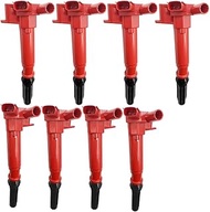 Performance Ignition Coil Packs Set Of 8 Compatible With FORD E350 E450 F150 F250 F350 Super Duty LO