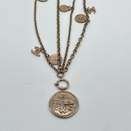 Chanel Vintage 稀有金幣項鍊 一百周年紀念款