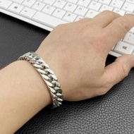 Men's White Iron Genuine Titanium Bracelet, Durable, Cool Fashion | EAST CENTER GP9