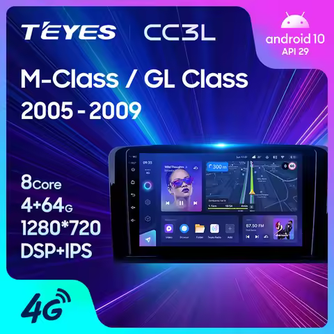 TEYES CC3L WIFI For Mercedes Benz ML GL ML350 GL320 X164 2005 - 2009 Car Radio Multimedia Video Play