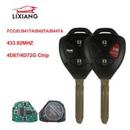 LIXiang Buttons Remote Car Key Control For Toyota prius hilux etios vios yaris corolla FCCID：B41TA I