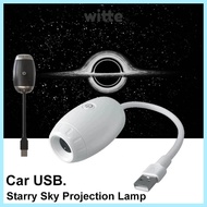 WITTE LED Starry Sky Lamp, Adjustable Focus Large Range Projection Galaxy Projector, 3 Adjustable Br