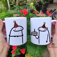 Meme Flork Mug Custom gift for girls and boys bestie birthday greeting gift box hampers