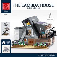 現貨- 模客 10213 街景系列 拉姆達之家 （附燈具）原版作者商品/相容樂高