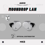 Moondrop Lan MIM Steel Shell 10mm Dual-Cavity High-Performance Dynamic Driver In Ear Monitor IEMs Ea