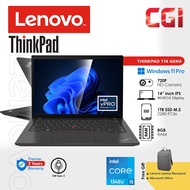 Lenovo 14″ Thinkpad T14 Gen 4 i5-1345U 8GB 1TB IPS WUXGA Win11Pro Intel vPro Enterprise With Office 