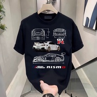 Men's T-shirts Latest 2026GTRs, Racing Car Motifs Trendy, High Street, and Casual BrandGTRs.