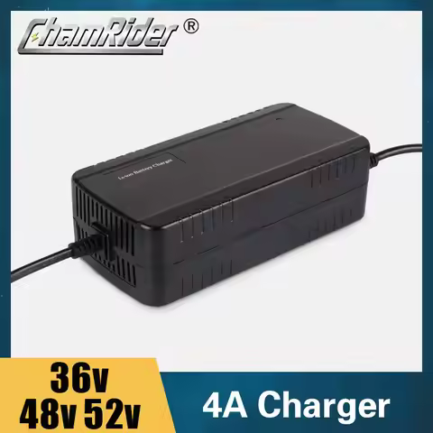 4A 36V 48V 52V Lithium battery charger li-ion battery pack charger for ebike electric bike DC XLR RC