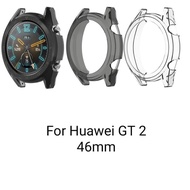 CODE R72D BUMPER GT CASE WATCH PROTECTOR TPU SOFT RUBBER FOR HUAWEI WATCH GT 2 46MM