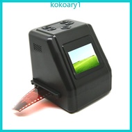 KOKO Film Scanners Converts 135 126 110mm Slides Negatives Film Photo Save to Digital Files