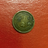 Old money 1/2 cent 18xx