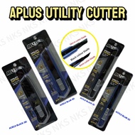 NKS APLUS UTILITY CUTTER 9MM(S) AC912 / 18MM (L) AC812 BLACK BLADES