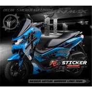 Decal sticker new nmax Hayabusa fullbody DECAL Nmax Old hayabusa 02