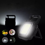 1 FOR 1 W5130 Mini Keychain LED COB Magnetic Light Portable Flashlight 800 Lumen Cork Screw Opener