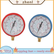 Zhenl Air Conditioning Fluoride Pressure Gauge High/Low Meter AC Repairing Tool Diagnostic Manifold New