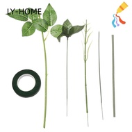LIAOYING 25pcs/set Flower Stub DIY Handmade Fake Flower Stem Creative Flower Twigs