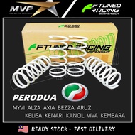 Ftuned CLS Sport Lowered Spring Perodua Myvi Axia Bezza Alza Kancil Kenari Kelisa Viva Kembara Aruz 