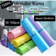 30x40cm colored polymailer plastic bag