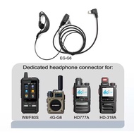Type C connector earpieces for walkie talkie uniwa F80S  Anysecu W8 HD777 4G-G6 phone heandset