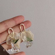 G&C - Korean Fashion Women's Earrings 925 Silver Needle Flower Acrylic Accessories "EAR-31"