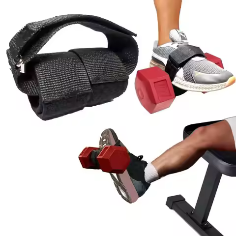 Adjustable Dumbbell Foot Strap Comfortable Sturdy Tibialis Trainer Shin Assist Ankle Buckle Ankle We