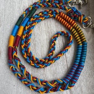 綠紅藍黃 繽紛 編織 手機/證件套/包包/ 掛繩 背帶 側背帶 斜背帶