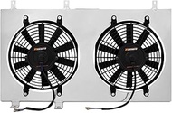 Mishimoto MMFS-3KGT-91 Performance Aluminum Fan Shroud Compatible With Mitsubishi 3000GT 1991-1999 Silver