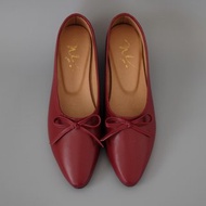 Gloves Ballet (酒紅) Heels 柔革版 | WL