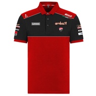 Ducati DUCATI Motorcycle Red Factory Half-Sleeved POLO Shirt Fleet T-Shirt Lapel T-Shirt Shirt