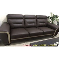 LX 399B, Best SELLER, MODERN DESIGN &amp; COMFORTABLE SEATING, 3 SEATER CASA LEATHER SOFA Could CUSTOMIZE &amp; Choose Color
