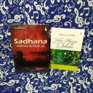 2 BOOKS - ANTHONY DE MELLO - Sadhana - The Path to God