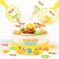 B.Duck Games for Kids Age 4-6, Board Games Bounce and Catch Duck Toys for Kids 4-8, Family Board Gam
