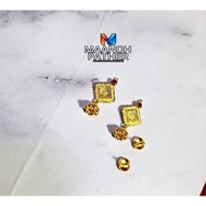 3.15GM-16 GOLD CALCUTTA EARRINGS-916 EARRINGS-916 INDIAN CALCUTTA EARRINGS-916 EARRINGS-916 EARRINGS