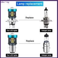 【URC】Motorcycle LED Headlights H4 LED Light BA20D Led Headlamp Flashing Signal Lamp[my]