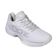 รองเท้า พาเดล Padel Shoes AT10 LUX White/Grey Padel Shoes น้ำหนักเบา ของแท้ พร้อมส่ง