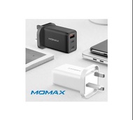 💜全場任意購滿2件,🚚即享免費送貨服務|✅行貨|多區門市交收 MOMAX - One Plug 3-USB 智能GaN快速充電器65W(支援QC3.0/PD) - 黑色  白色  UM20