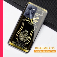 Softcase Glass Kaca REALME C35 - Casing hp REALME C35 [ S58 ].