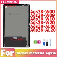 10.1" LCD For HUAWEI MatePad Ags3K Ags3K-W00/W09 Ags3K-W20 Ags3K-AL00 Ags3K-AL20 Tablet Display Repl