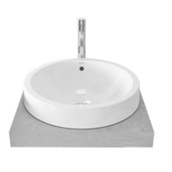 TOTO semi recessed basin